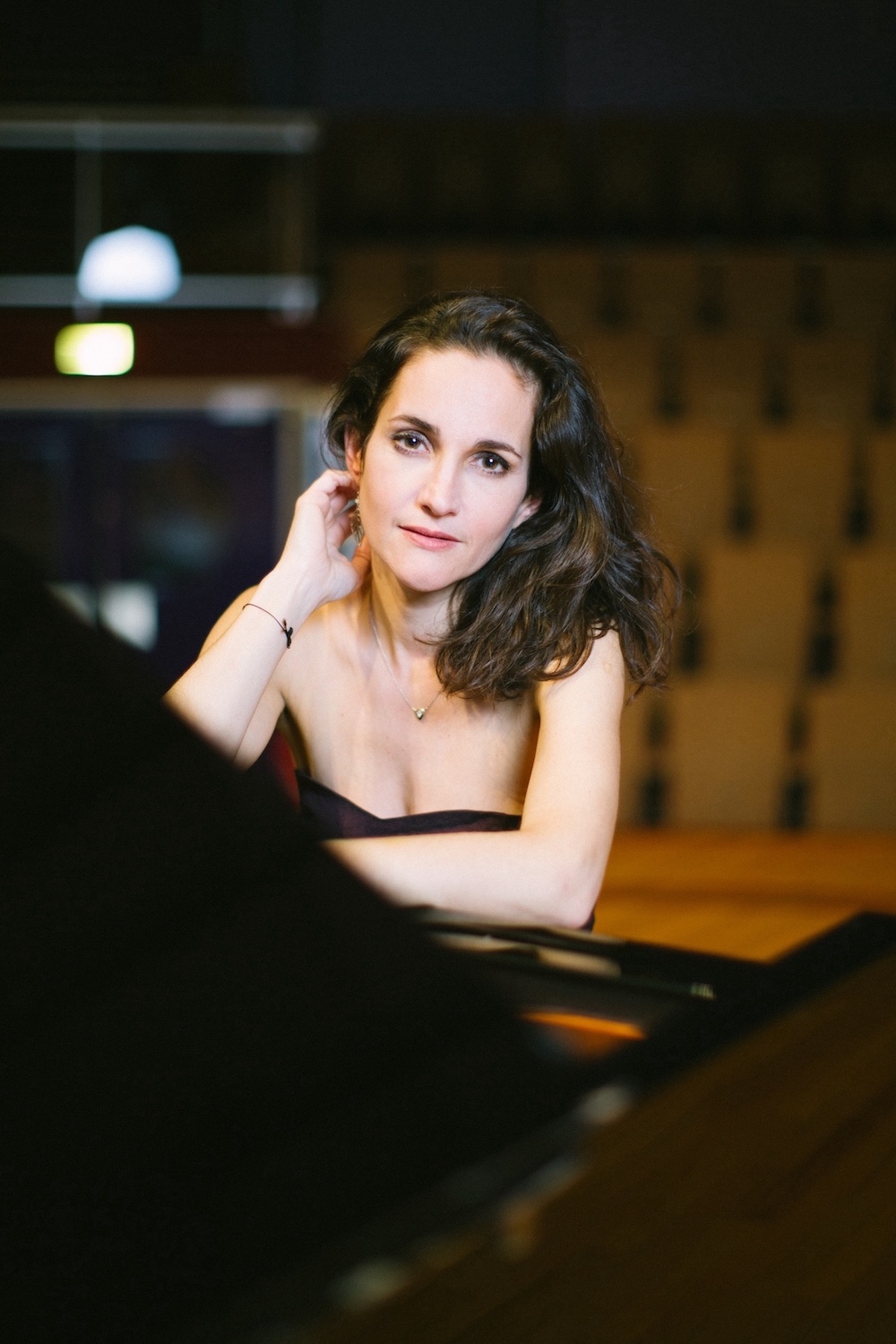Christine Fonlupt en concert au piano