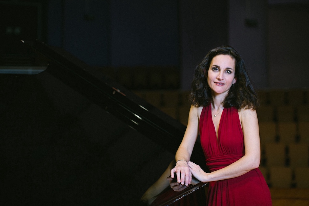 La pianiste Christine Fonlupt en récital