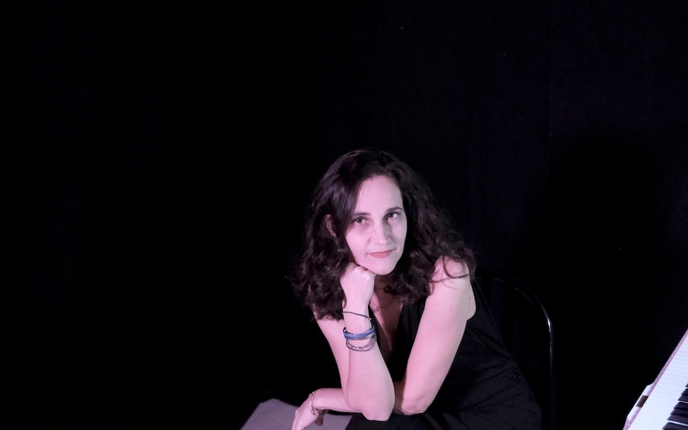 Interprétation en concert de la pianiste Christine Fonlupt